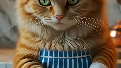 This Cat Cooked Better Than Gordon Ramsay…