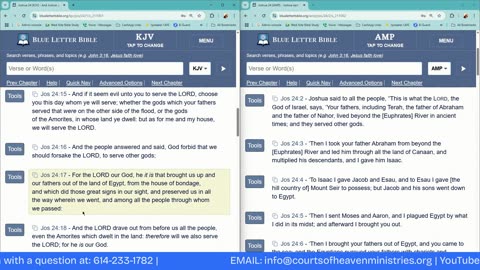 Courts of Heaven Ministries - Wed Nite Bible Study