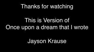 Once upon a prayer -Jayson Krause