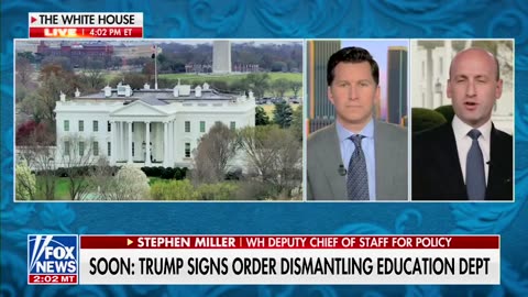 White House Deputy Chief of Staff @StephenM blasts the Department of Education