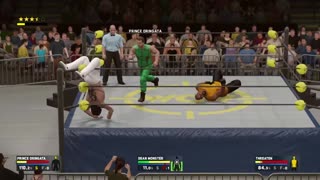 NXT title Dean Monster v Threaten v PrinceOringata