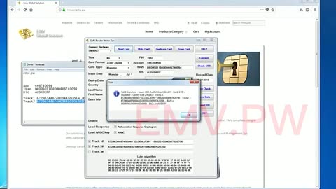 Emv software v8 6 EMV Reader wrter card how to install or read 101 201 dumps EMV86software dump
