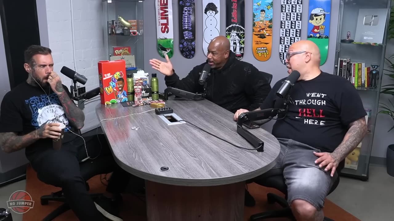 Wack100 & Adam HUGE Argument About Bad Podcasting!!! (1080p)