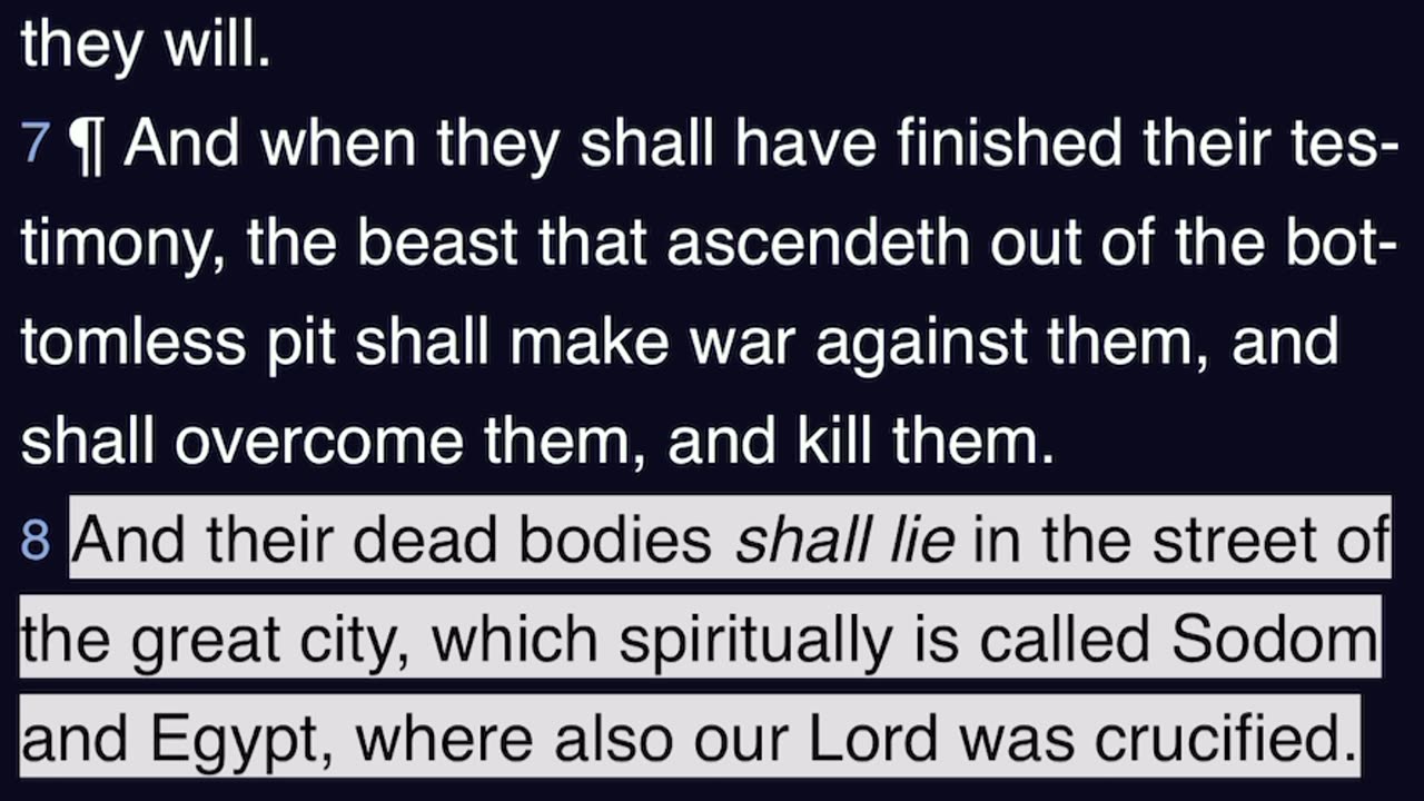 Modern Day Sodom and Gomorrha