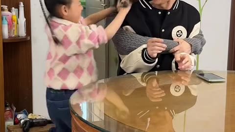 “The dad-daughter duo you didn’t know you needed.” 