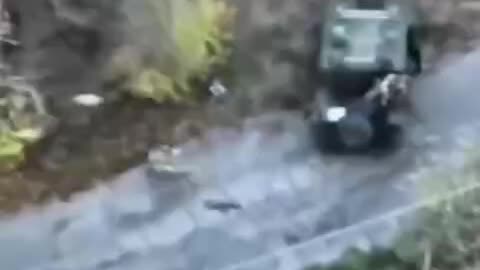 This is One "Lucky Ass" Ukrainian Soldier