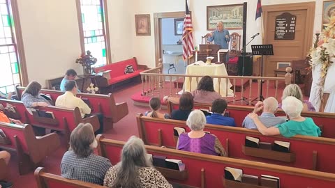 Vernon Chapel Communion Service (Heb. Ch.8:10-13 God's Forgiveness) led by Brenda Lewis 9/7/2025