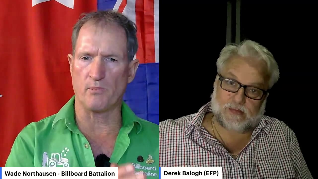 Farmer Wade interviewing Derek Balough from Educate For Protection - 20/4/2025