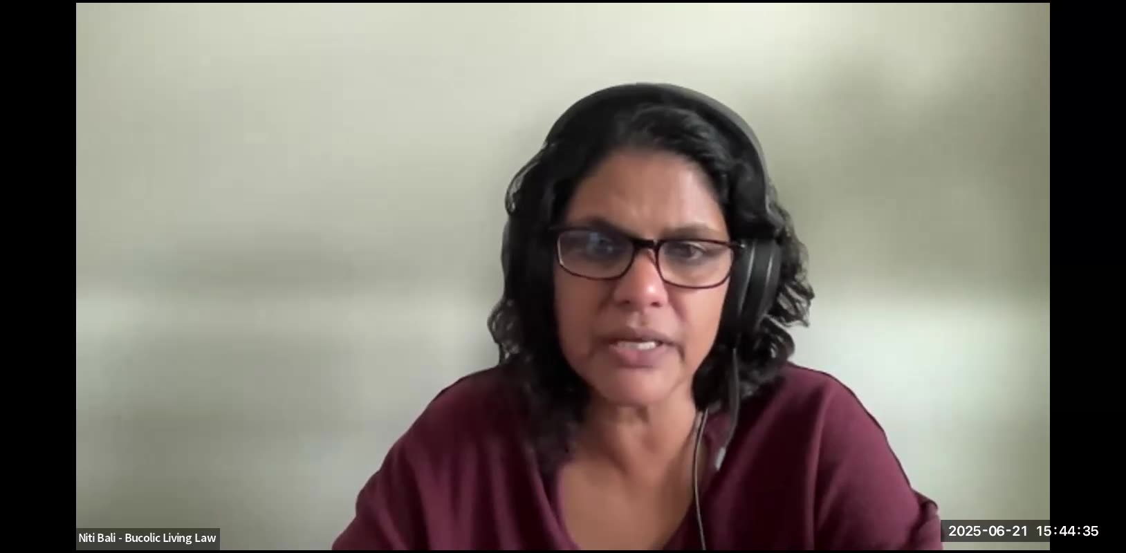 21st June, 2025 Bucolic Living Law Unincorporated Business Discussion