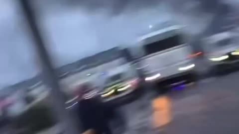 More migrants' homes set ablaze. Disorder erupts for the second night in Ballymena