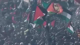 It looks like Gaza but it's Glastonbury, UK.