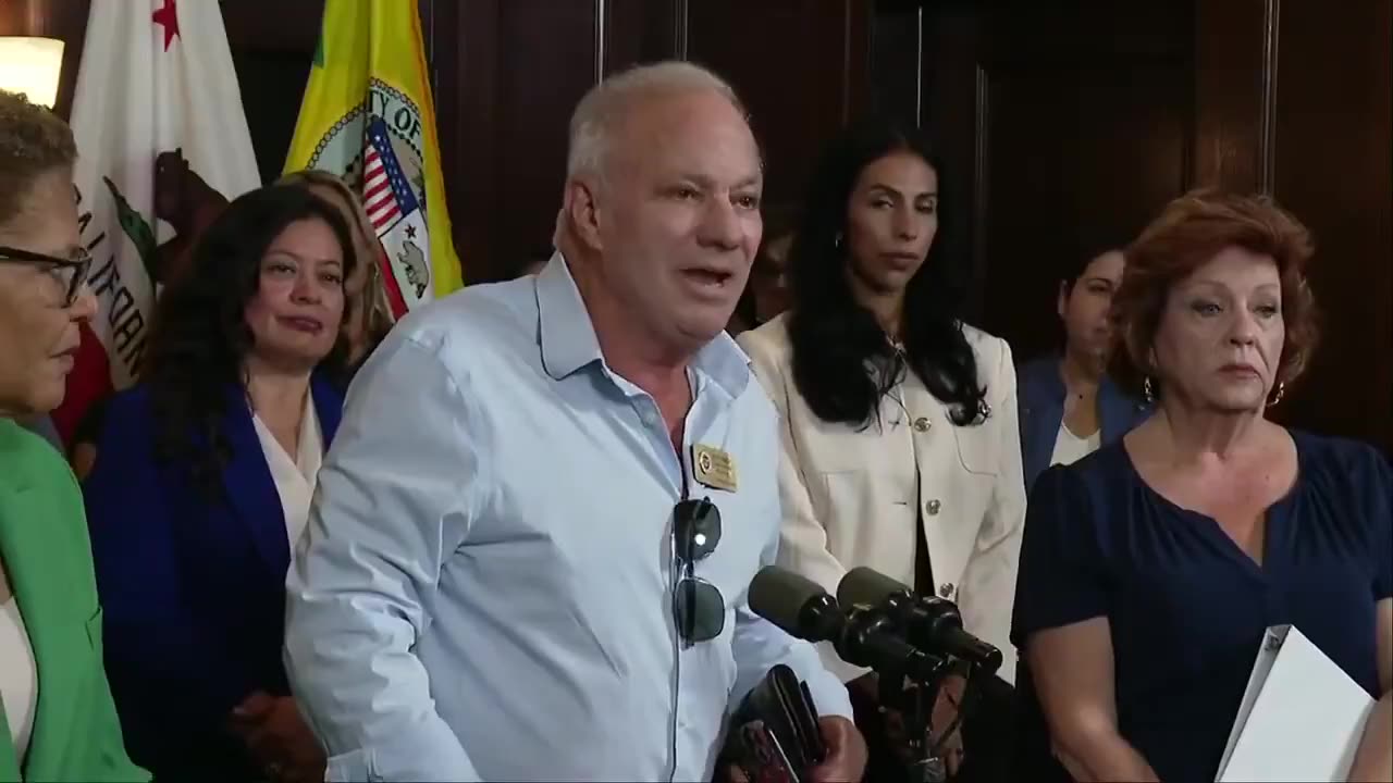 SoCal Deputy Mayor Viciously Attacks Trump Admin. During Press Conference