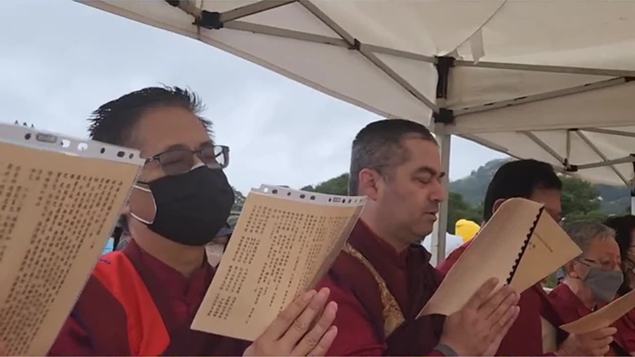 2022年6月5日 南無第三世多杰羌佛佛誕放生法會（美國華藏寺）