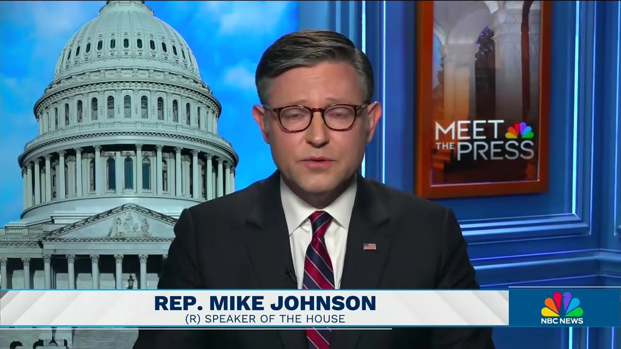 'Not my lane': Watch Mike Johnson squirm out of question on Ghislaine Maxwell pardon