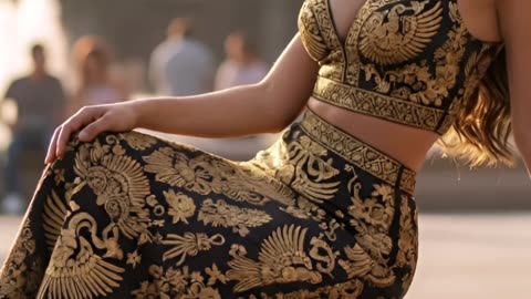 Wear This When You Want All Eyes On You #goldfashion #luxelook #eveningstyle #designerfit #glamvibes