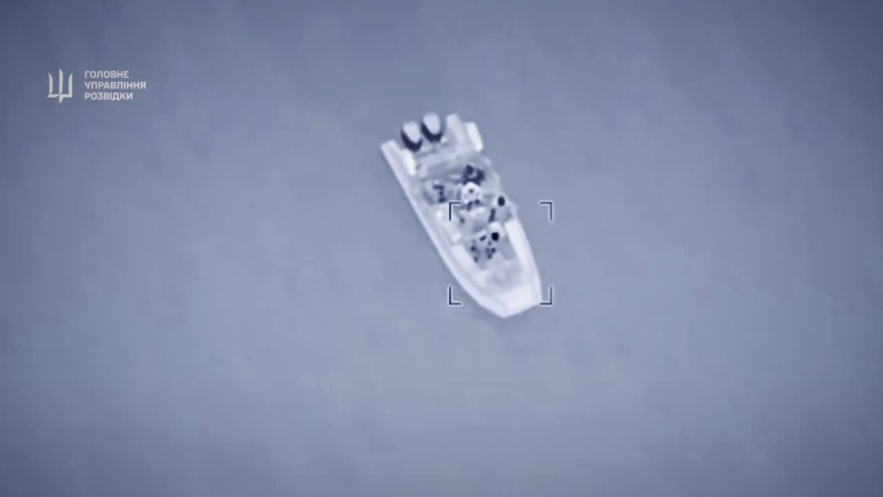 Laser-Guided Bomb Destroys Russian Landing Craft Near Crimea