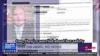 Tina Peters being transferred from Colorado State Prison & to federal prison?👀WITNESS?