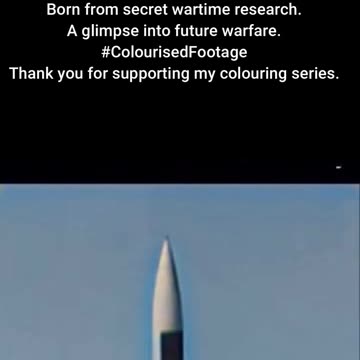 WWII Long-Range Missile Silent Impact and Wartime Innovation #WWIIColourised