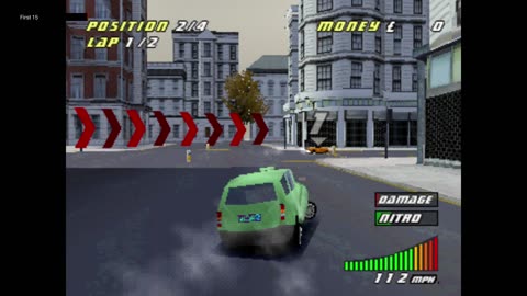 The First 15 Minutes of London Racer II (PlayStation)