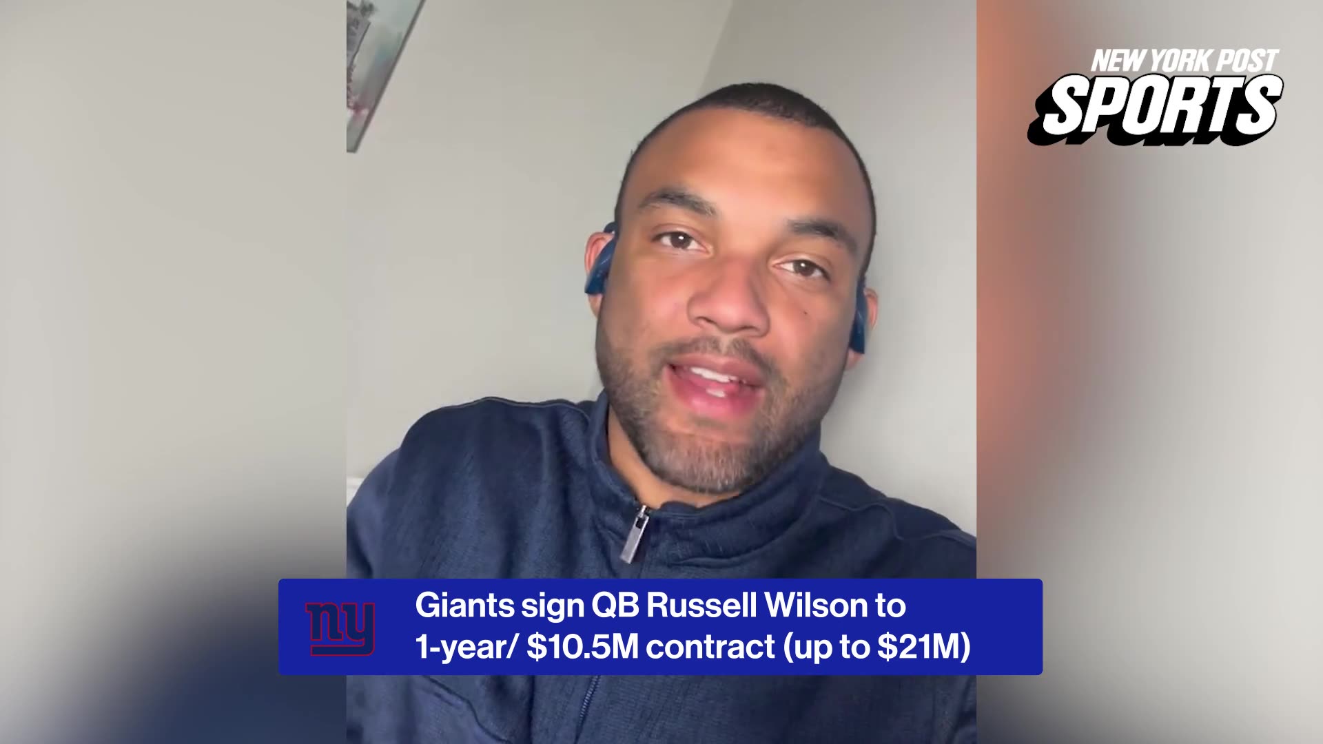 NY Post's Paul Schwartz & Brandon London breakdown Giants signing Russell Wilson