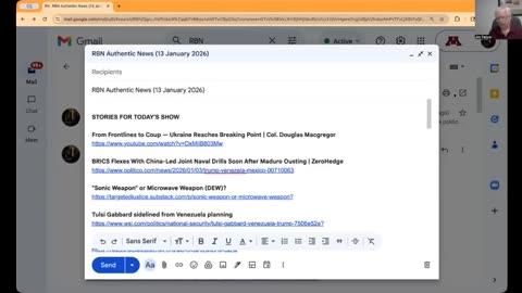 RBN Authentic News (13 January 2026)