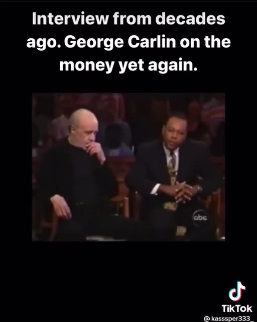 Comedian George Carlin was decades ahead of his time