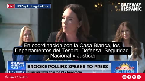Brooke Rollins: “We’re taking back our land and protecting America”