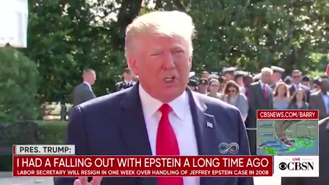 I would not worry so much. Trump didn’t just throw his legacy away. Epstein