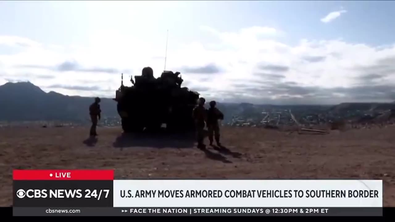 The military is now patrolling the border, can apprehend illegals