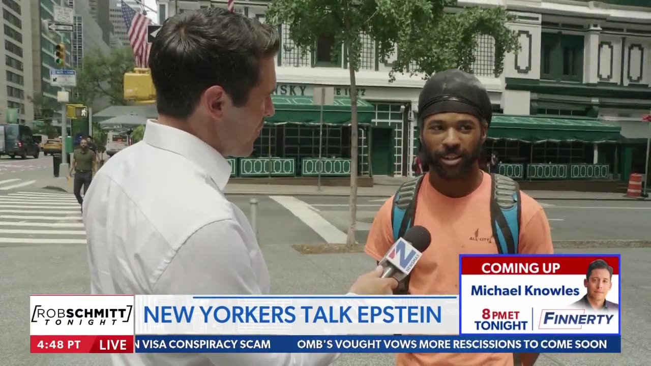 New Yorkers comment on the handling of the Epstein files.