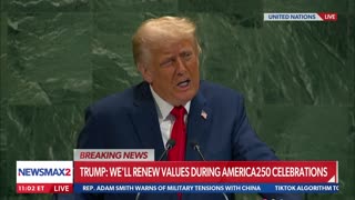 LIVE: President Trump Addresses United Nations | NEWSMAX2