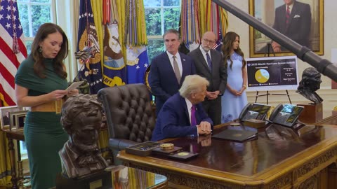 President Trump Attends a Briefing on the 2025 Hurricane and Wildfire Season Outlook & Preparedness