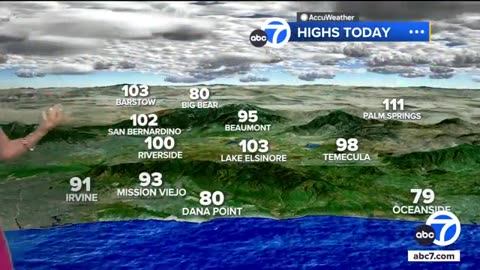 Extreme heat and red flag warnings remain for much of SoCal amid heat wave