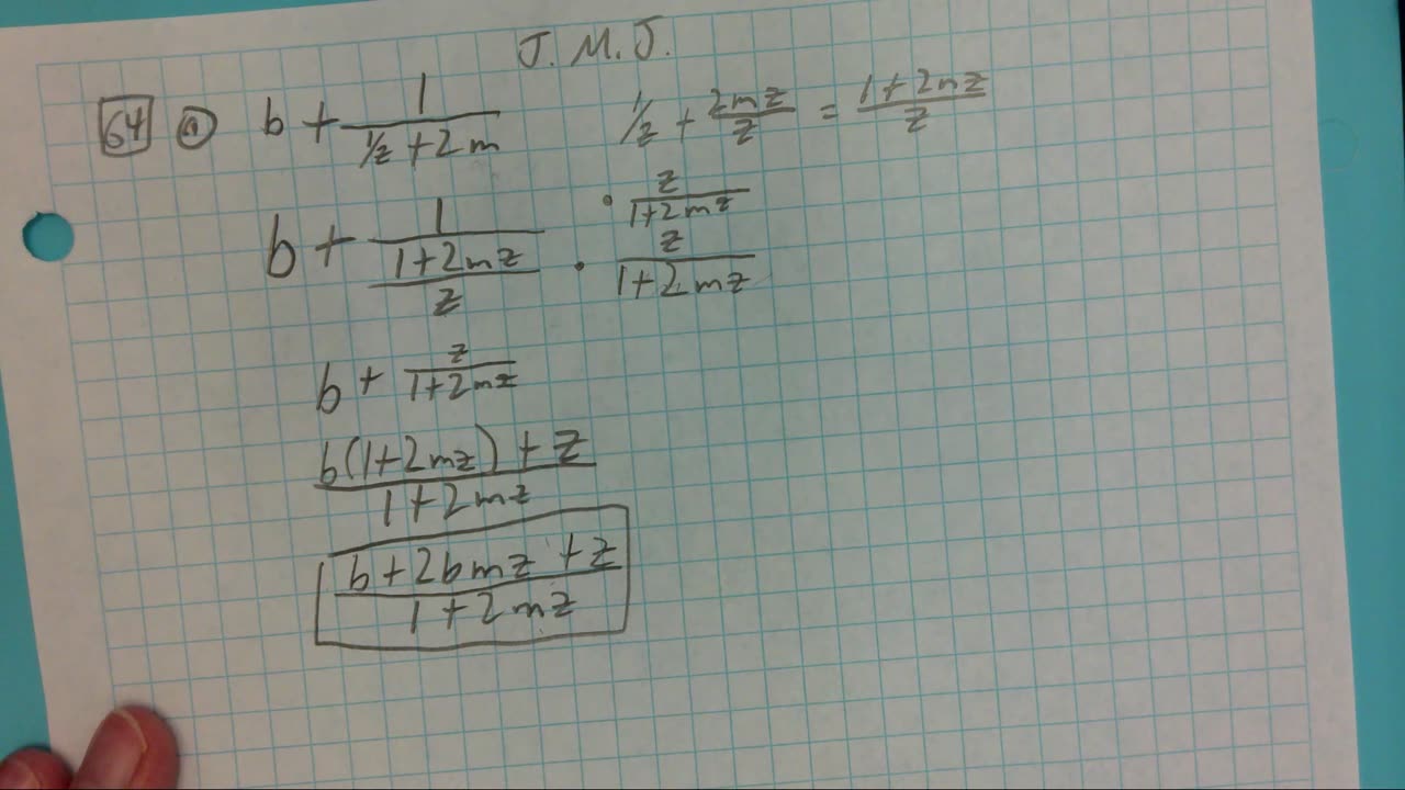 Saxon Algebra 2 Lesson 64 (a)