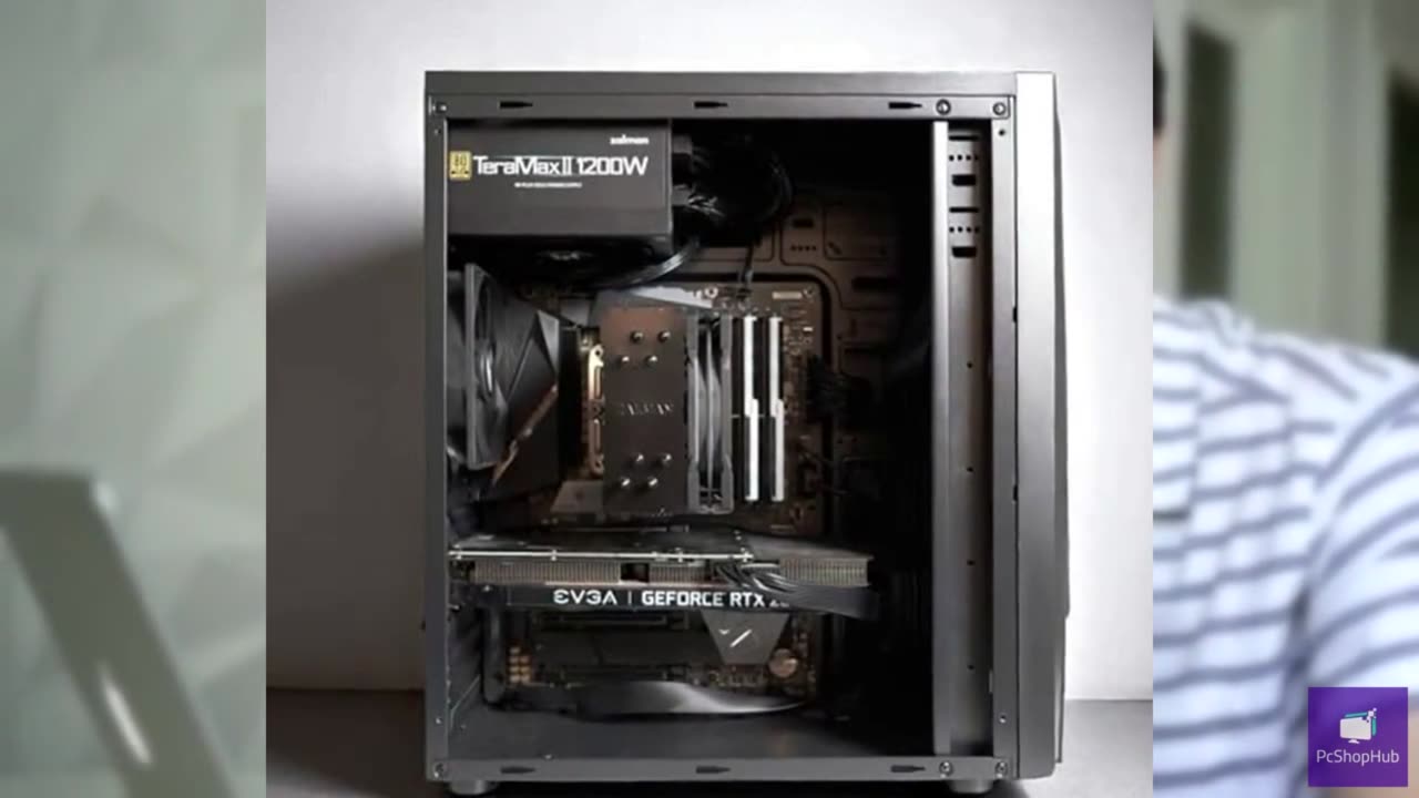 Zalman Raven ATX Mid-Tower PC Gaming Case - Spectrum RGB Lighting Strip with Con