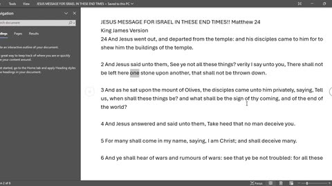 JESUS MESSAGE FOR ISRAEL IN THESE LAST DAYS!!!!