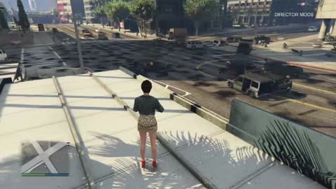GTAV: Blowing Up Stuff (Director Mode)-Date 7/11/2018