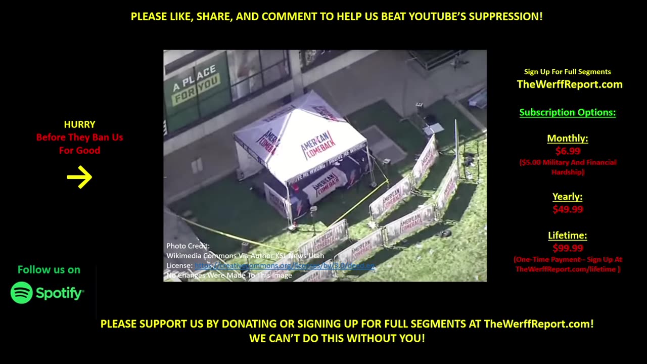"Get Off Me!" Eye Witness To Charlie Kirk Assassination Silenced While Speaking To Reporters
