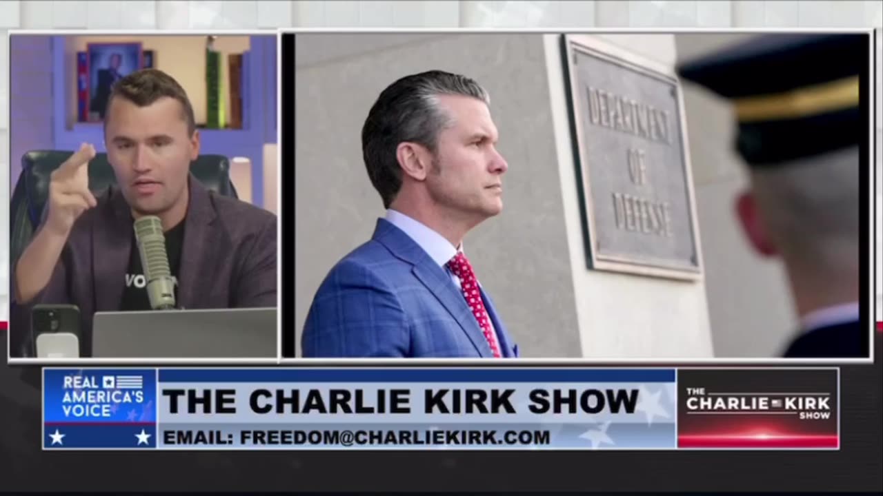 Charlie Kirk on the Attacks Against Pete Hegseth