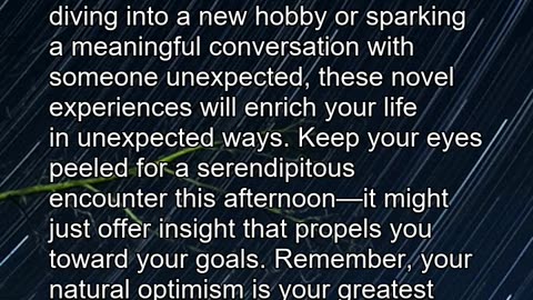 Daily Horoscope | Aquarius & Sagittarius 🌟