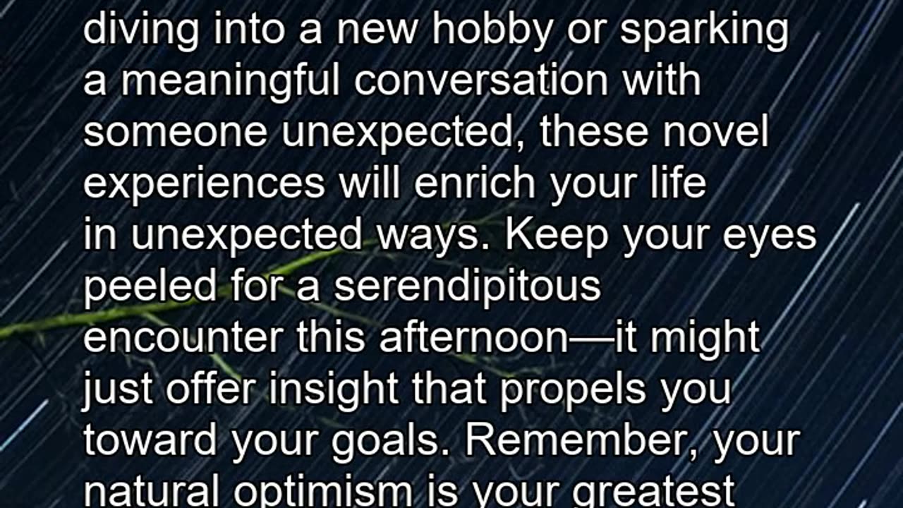 Daily Horoscope | Aquarius & Sagittarius 🌟