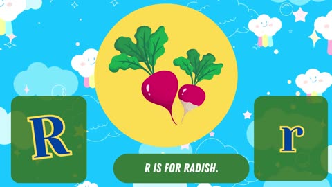 🍎 A for Apple, B for Broccoli, C for Cake | ABC Food Fun for Kids