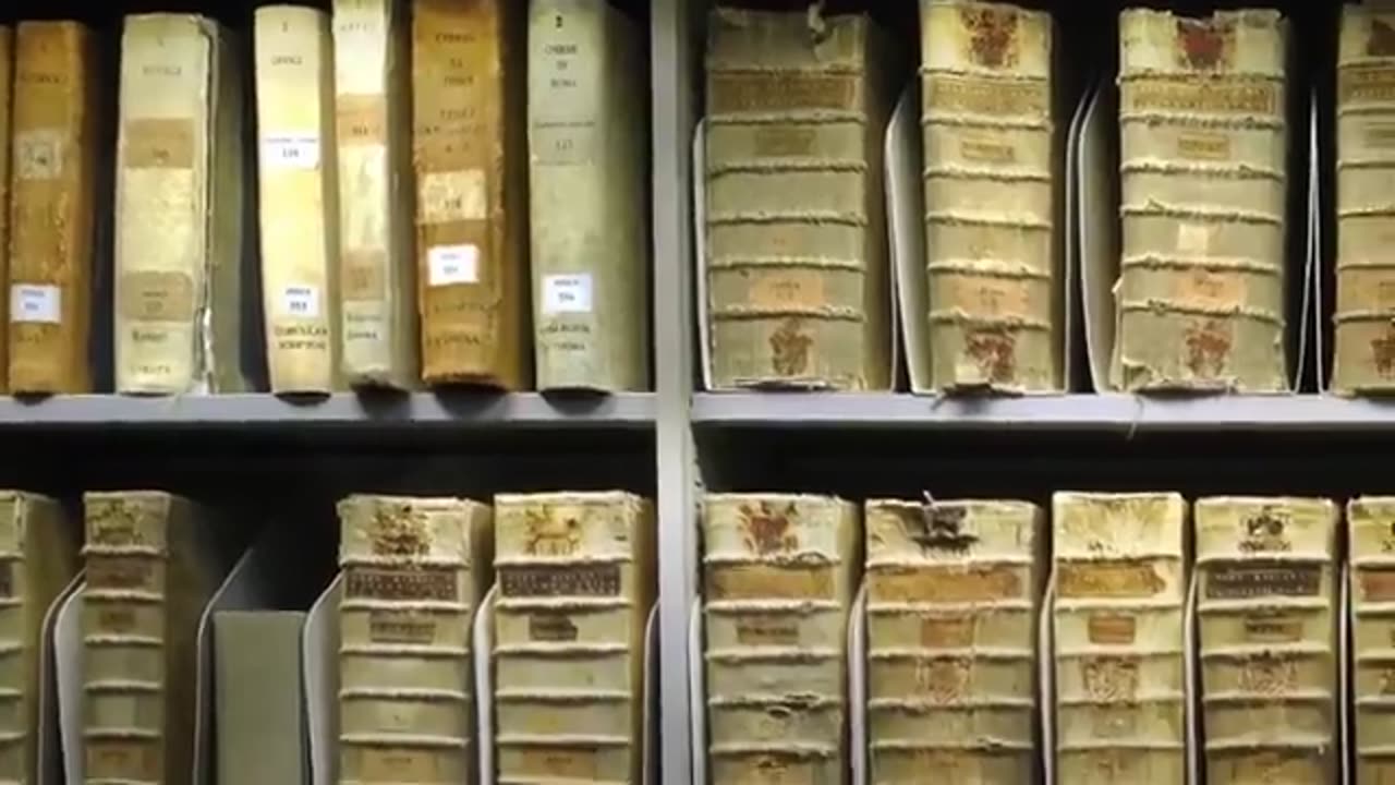 The Vatican Apostolic Archives Has 53 MILES OF SHELVING!!