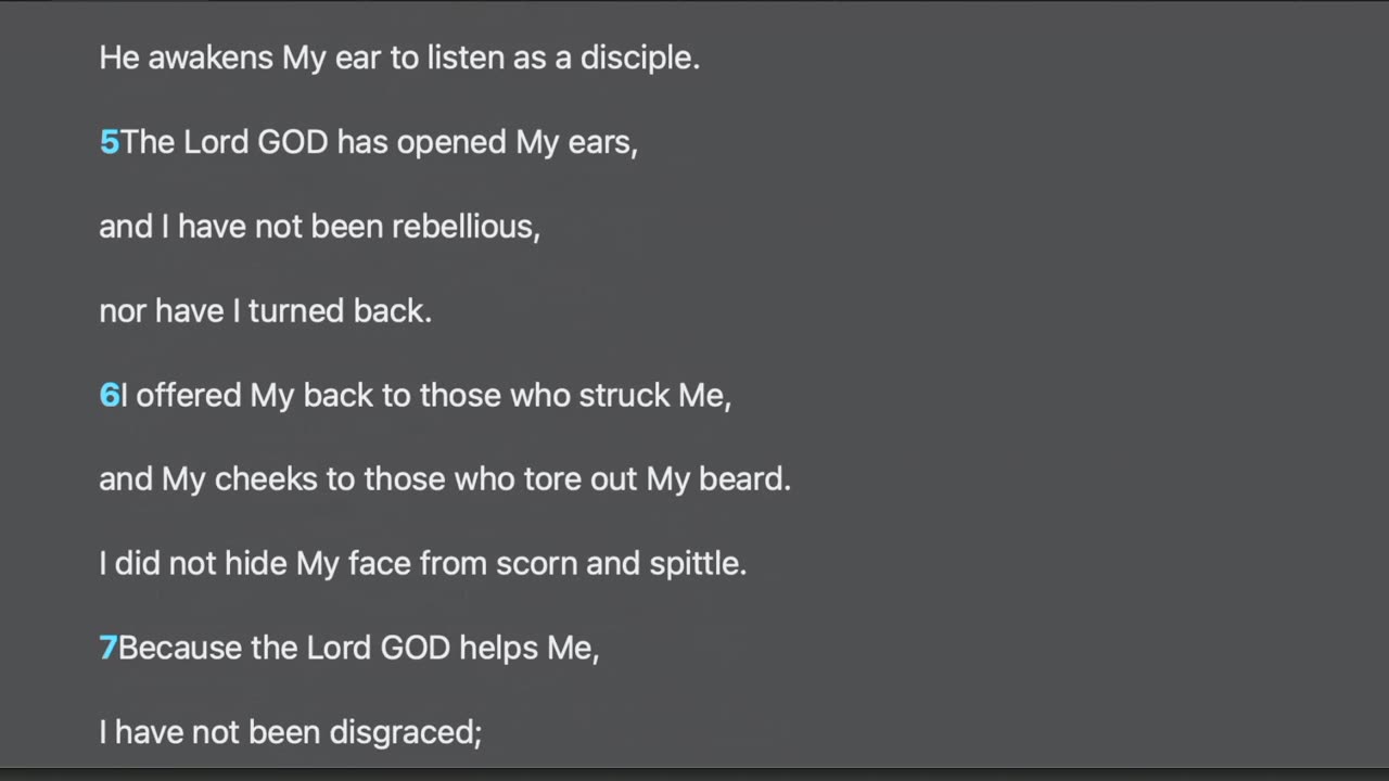 Isaiah 50