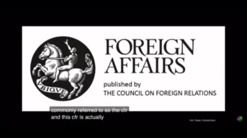 The Illuminati and the CFR