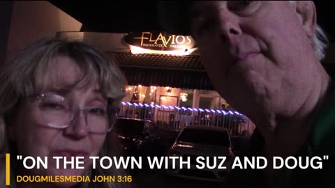 SUZ AND DOUG VISIT FLAVIO'S ITALIAN RESTAURANT IN SARASOTA!
