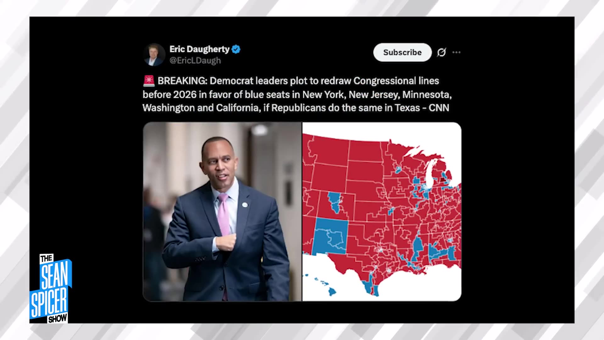 Whats at Stake with Texas Redistricting❓ Sean Spicer