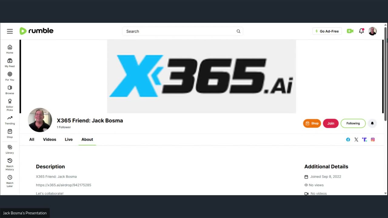 X365 Friend: Jack Bosma