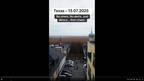 Sick clip of clips on speed motion - of the Texas floods. What in the hell?