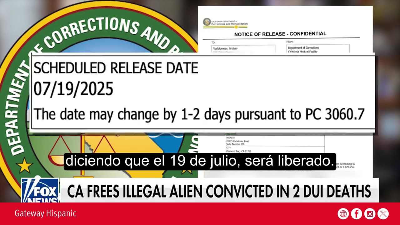 California to release illegal immigrant convicted in deaths of two teens